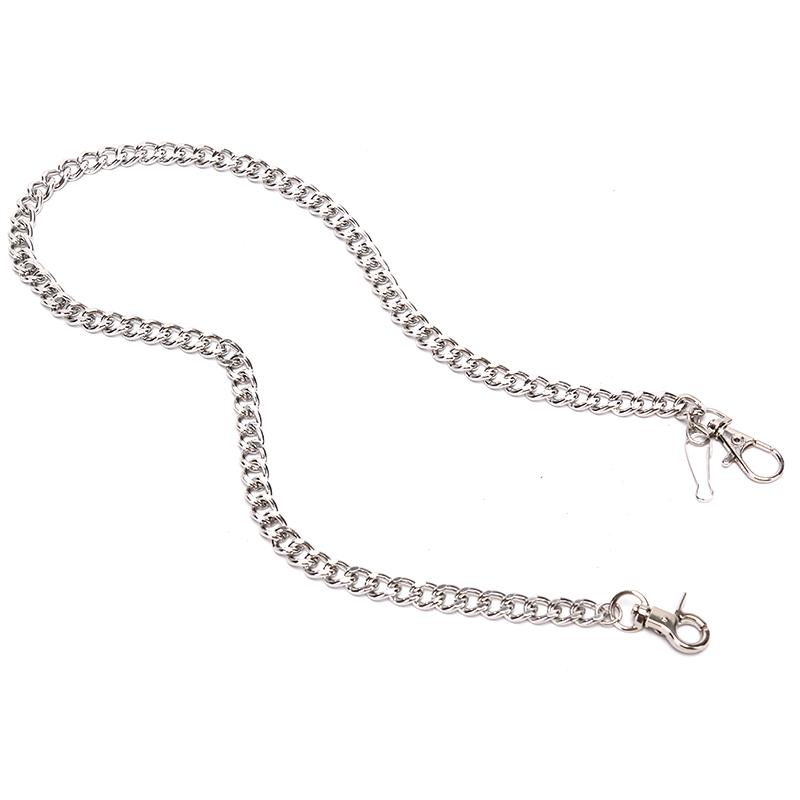 60Cm Lange Schlüsselanhänger Schlüsselanhänger Kette Hipster Hose Jean Schlüssel Brieftasche Gürtel Ring Clip