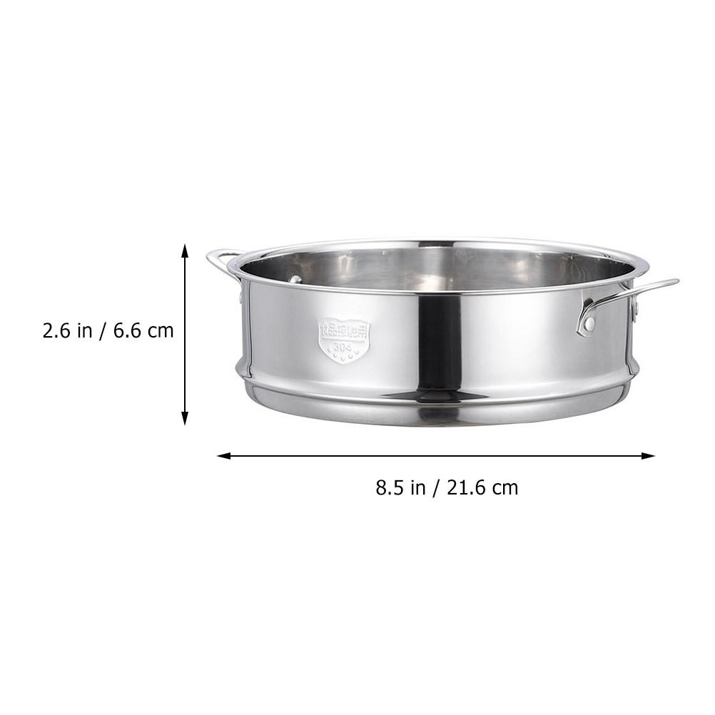 Stainless Steel Multi-Function Steamer Basket Kitchen Steaming Rack for Cooking Buns Eggs Seafood Vegetable Food Steamer Cooking