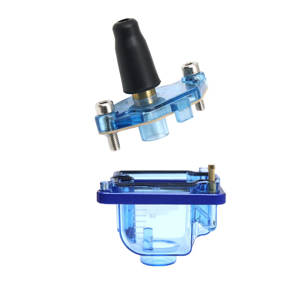 ZSDTRP Metal/Plastic Carburetor Top Cover Float Bowl kit for PWK21-34MM Motorcycles Accessories 32-34mm blue 01