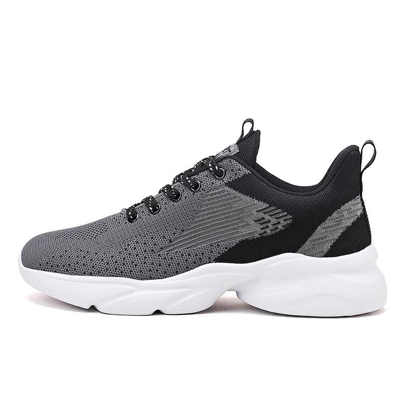 Fashion Men's Summer Mockagins Black Multi Functional Casual Shoes Mesh Breathable Running Shoes Lightweight Sports Shoes Men's Tennis