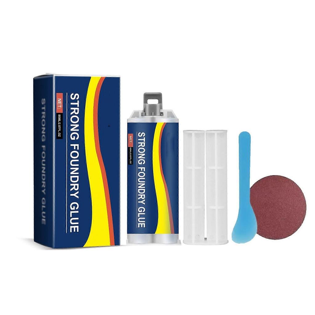Adeziv Puternic pentru Turnătorie 85ml Adeziv de Forță Industrială pentru Reparații și Lipire Metal, Lemn, Ceramică, Plastic