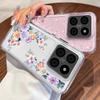 Für Xiaomi 14T 13T Pro Poco F6 X6 Pro X5 Redmi 14C Note 14 Pro 13 12 11 Hülle Blumendruck Weiches Silikon Transparent Schlank Stoßfest Schutz Handyhülle