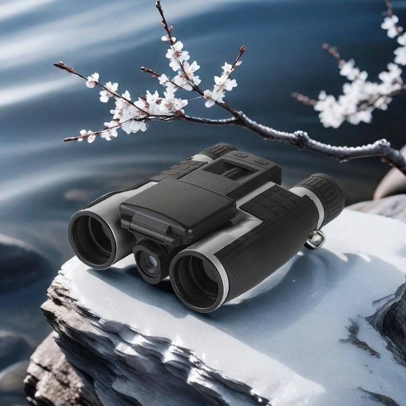 HD Night Vision Binocular Camera with Screen for Outdoor Photography and Bird Watching