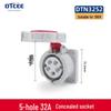 IP67 Waterproof Aviation Connector, 3-4-5 Core, 16/32A, Three-Phase Four-Wire, Non-Explosion-Proof
