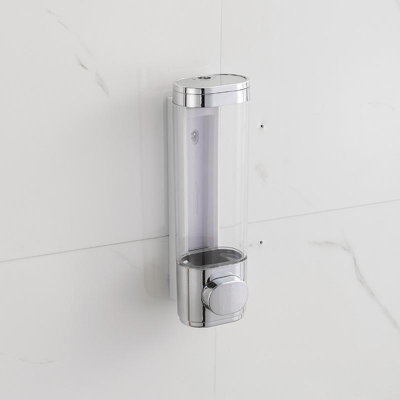 1pcs Non Punching Wall Mounted Soap Dispenser Bathroom Shampoo Conditioner Shower Pump Hand Pressed Hand Soap Dispenser