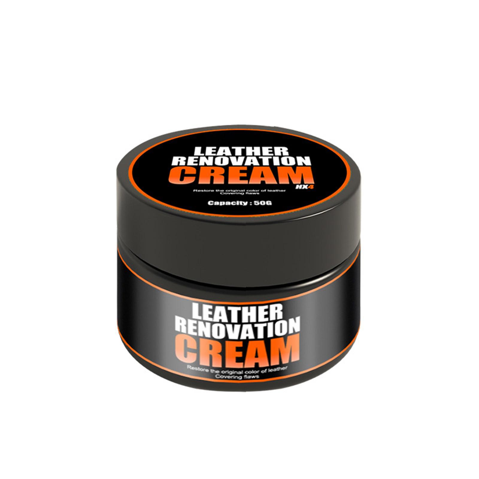 

Крем для ухода за кожаными сиденьями автомобиля, от царапин, 50 г, Автомобильная восковая паста, Очиститель для детализации автомобиля, Долговечный для приборной панели, фар, колес One Size