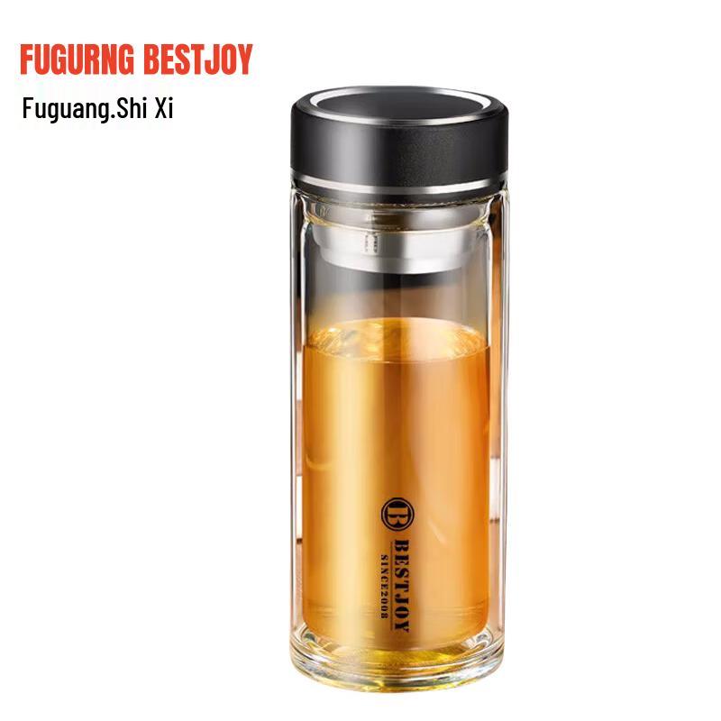 Fuguang Shixi Double-Wall Glass Cup