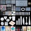 Resin Molds Silicone Kit with Epoxy Resin Supplies Dried Flowers Earring Hooks Foil Flakes Necklace Cord  for DIY Jewelry Making
