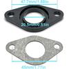 Carb Carburetor Insulator Spacer Compatible with Honda CT70K0 SL70 XL70 CL70 US90 ATC90 CT90 ST90 SL90 CL90 50CC TO 110CC TRX90