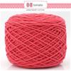 200M Solid Tufting Yarn 8 Strands Yarn For Rug Cotton Yarn For Tufting Guns Multi Color Cotton Knitting Yarn