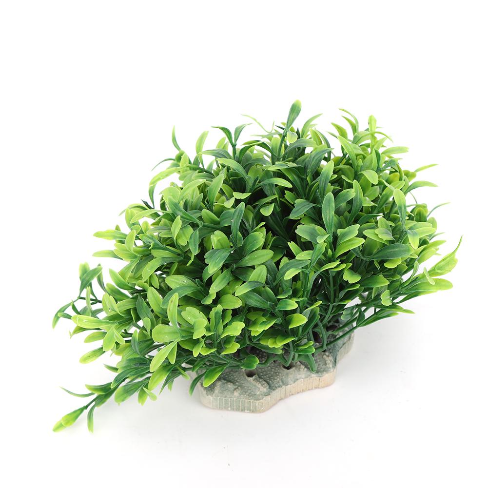 Plastic Aquarium Artificial Vivid Simulation Water Plant for Fish Tank Landscape Decoration