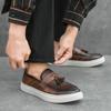 New Mens Slip on Shoes  New Arrival Flats All-match Men Casual Footwear Classic Mens Loafers Men Outdoor Walking Shoe