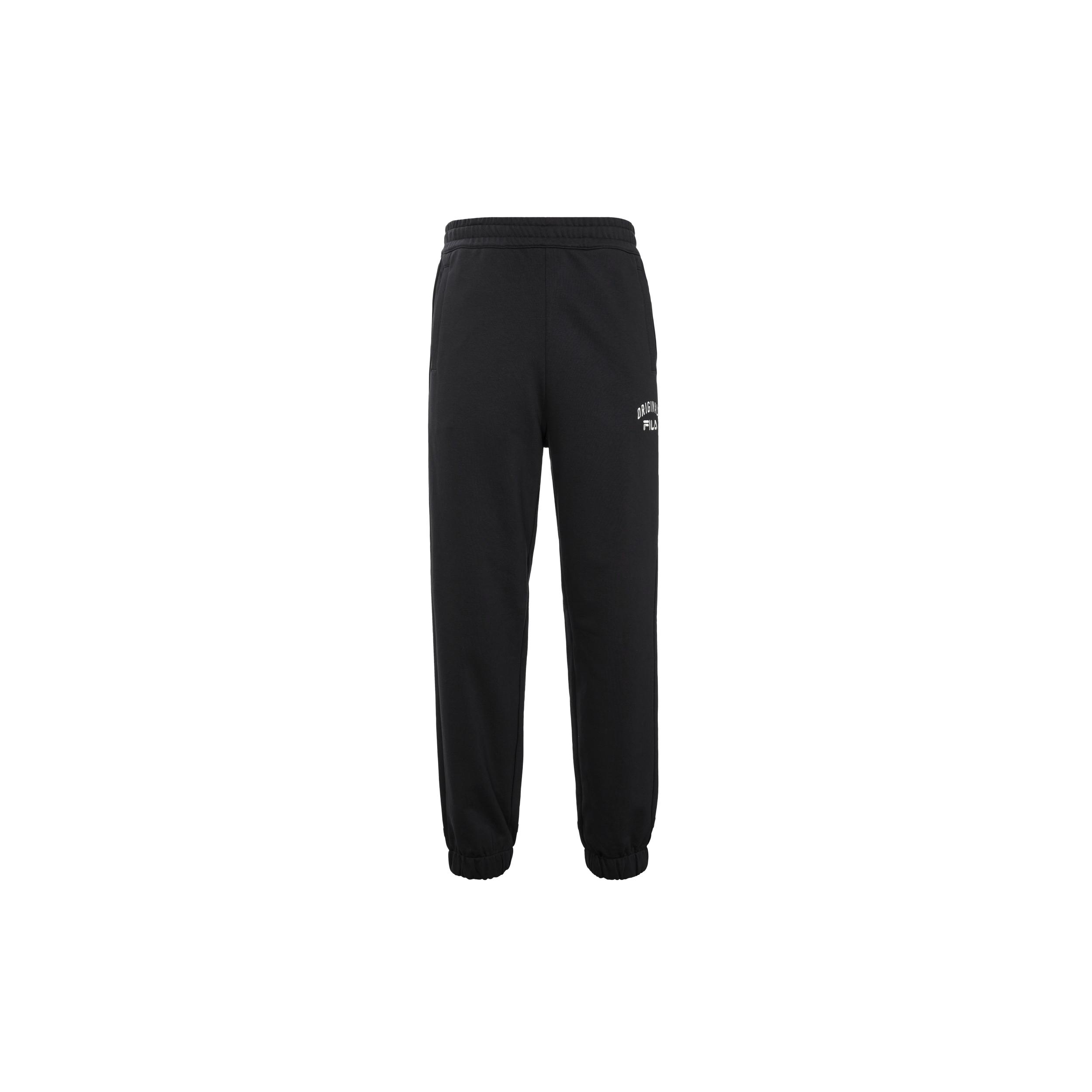 FILA Casual Pants Men s Black Moderate Cuffed Pants F11M349601FNV L
