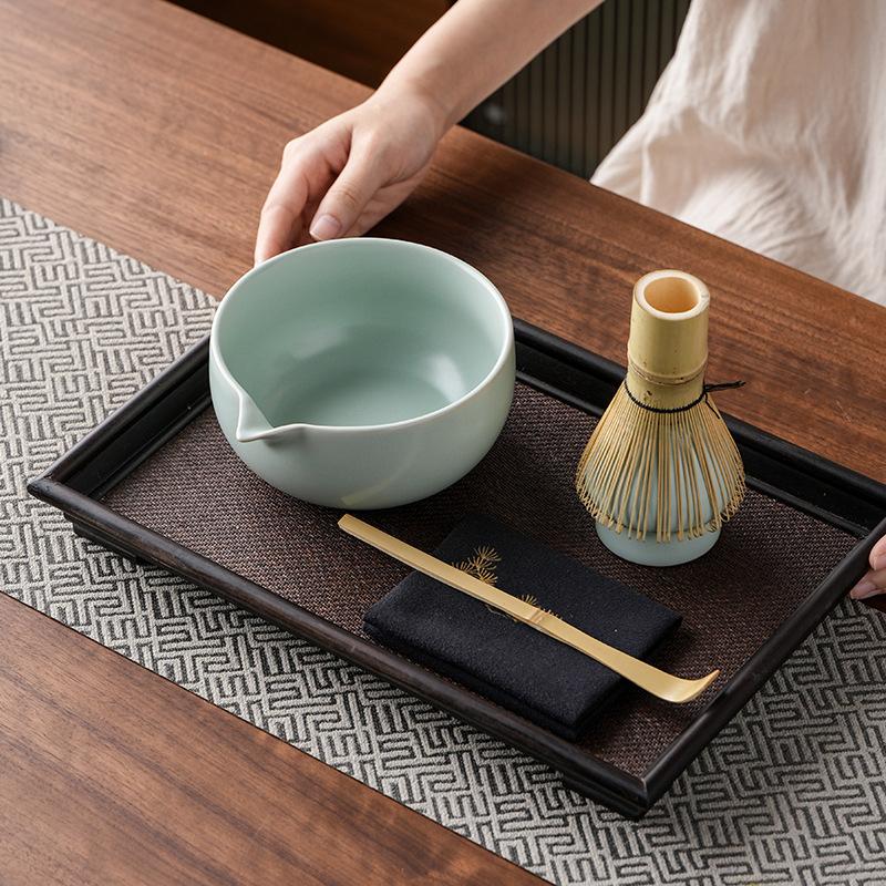 Matcha tea ceremony tools, Baibenli tea bowl, household set, high-end tea mixer, souvenir set