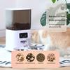 Mangiatoia per Animali Domestici da 5L con Fotocamera Mangiatoia Automatica per Gatti Dispenser Intelligente per Cibo per Cani WiFi Temporizzazione Quantitativa Ciotola di Alimentazione in Acciaio Inossidabile