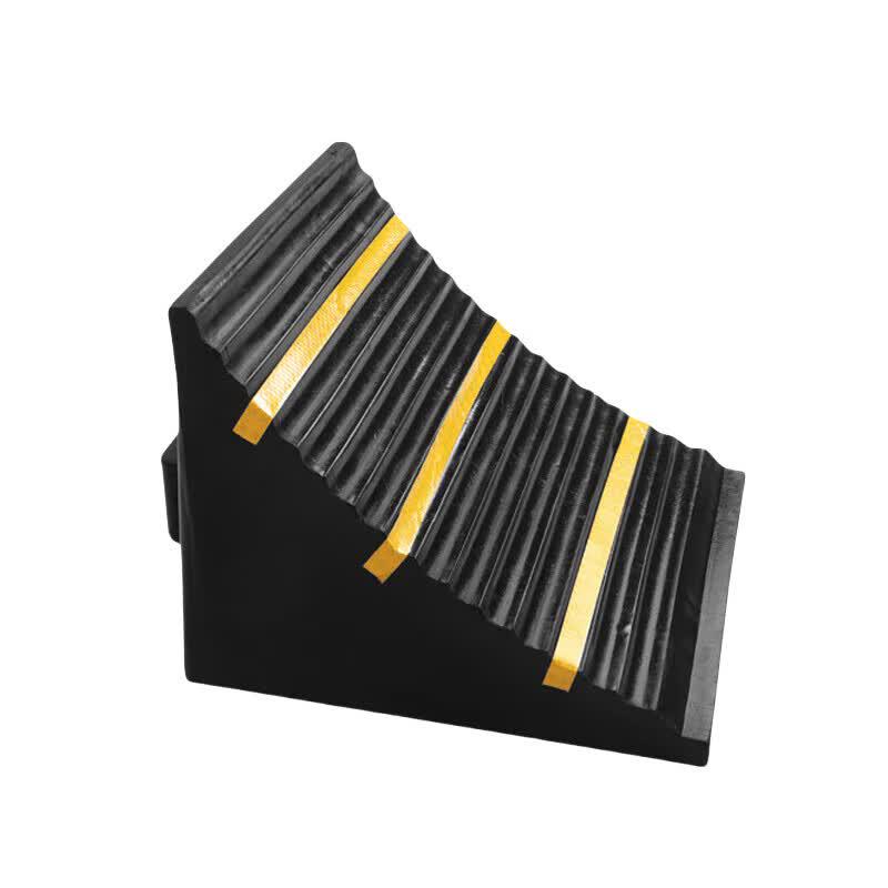 Heavy-Duty Rubber Car Wheel Chock