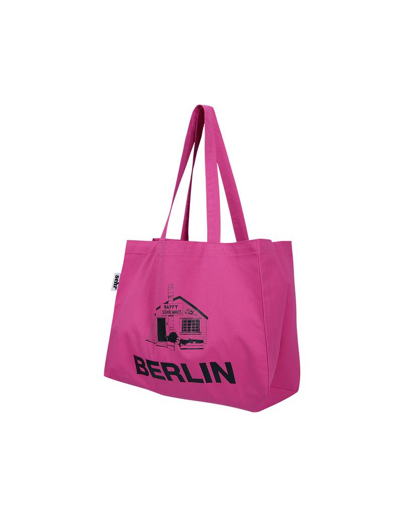 Sehr Light Twill Big Bag (Berlin-Pink)