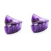 4cm Long 2pcs  Fancyin Colorful Triangle Small Hair Claws Crab Cat Ear Headwear for Women Colorful Hairclip Hair Accessories