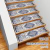 15PCS Carpet Stair Treads Set Non Slip Indoor Stair Rugs Safety Mats Stairway Carpet Rugs for Wooden Steps for Dogs Kids & Elder