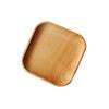 Wood Serving Tray Food Server Dish Platter Wooden Dessert Plate, Perfect for your guests