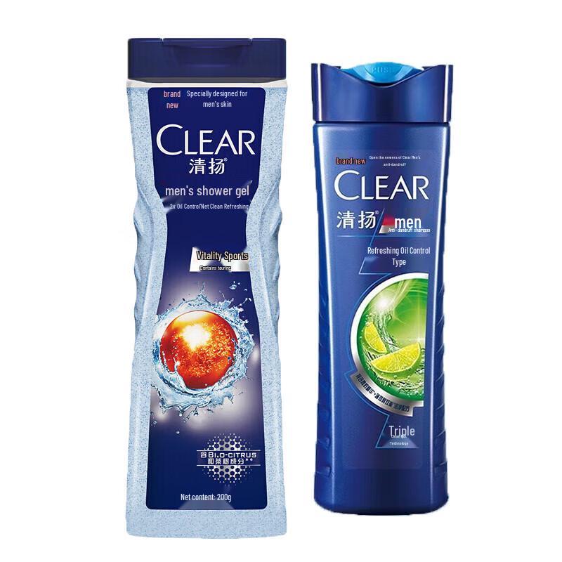

Clear & Smooth Anti-Dandruff Oil Control Shampoo & Shower Gel Combo