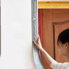 1PC 2.3m/9.2mX12cm Self-adhesive Wall Stickers Decorative Ceiling Corner Line Yin Corner Line Stickers