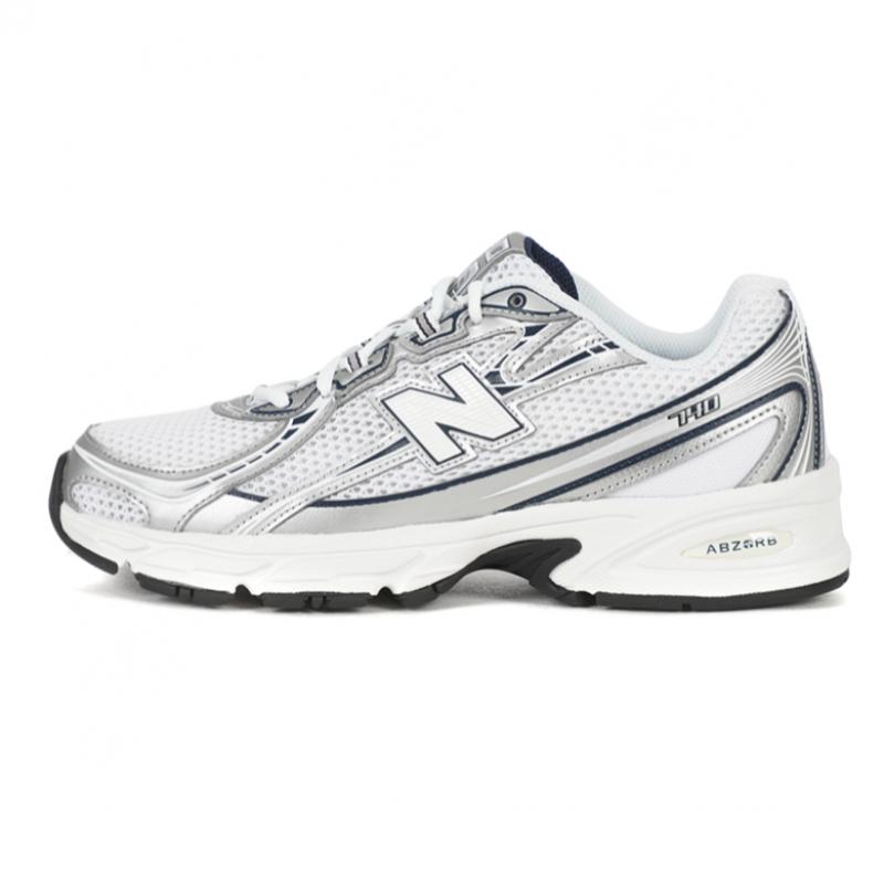 New Balance 740v2 White Navy Silver Metallic