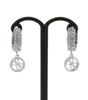 Guess Crazy Earrings JUBE03301JWRH Brass Earrings with Drawstring Bag [Used]