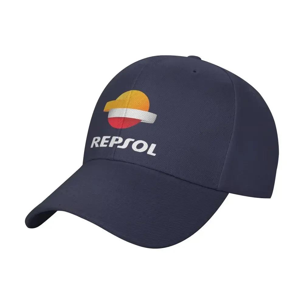 

Casual For REPSOL Baseball Cap Men Women Snapback Trucker Fashion Mesh Hat Outdoor Sport Running Adjustable Gift One Size