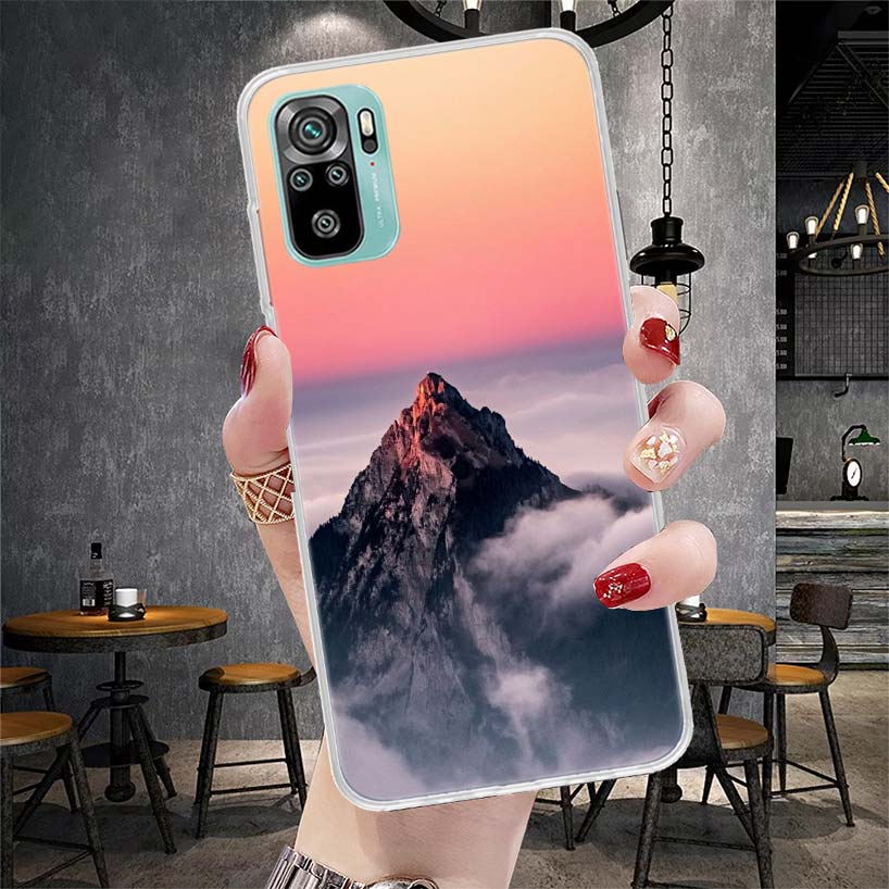 Mountain Peak Forest Soft Phone Case For Xiaomi Redmi Note 15 14 14S 13 12 Pro Plus 12S 11 11S 11E 10 10S 11T 5G Fundas Coque Re