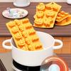 6 - Hole Halloween Silicone Cake Molds: Bake Ghastly Goodies with Ghosts and Pumpkins