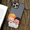The Promised Neverland Handyhülle Für iPhone 17,16,15,14,13,12,11 Plus,Pro Max,XS,Bunte Silber Schwarz Hülle