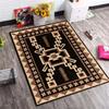 Traditional Ethnic Ornament Print Area Rug, Non-Slip Soft Floor Mat for Living Room Bedroom Home Decor Carpet
