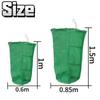 Nylon Green Fish Cage Foldable Thread Collapsible Fish Cage Lightweight Fishing Net Bag  Fishing