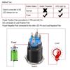 12V Waterproof Ignition Starter Switch Zinc-Aluminium Zinc Zinc Alloy Horn Button Switch  Motorcycle Use