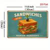 Vintage Retro Funny Metal Wall Art 8x12 Inch Tin Plaque For Home Bar Cafe Garage Decor 2D Flat Black