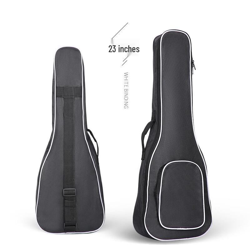 MDNG 23-inch White Edge Ukulele/Guitar Bag
