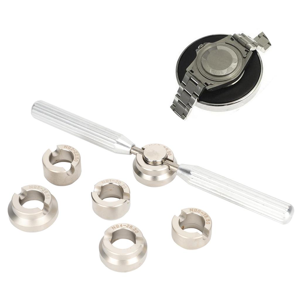 Professional Watch Opening Tool Back Cover Case Opener Ergonomic Repair Tool Set for Watchmaker