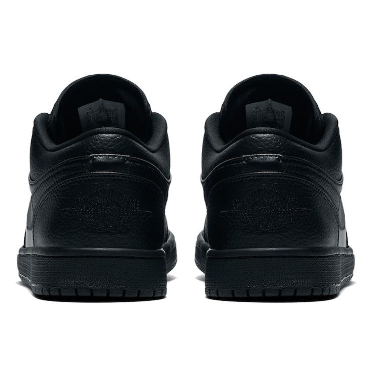 Air Jordan 1 Low 'Triple Black' Men's 553558-091