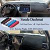 For Toyota Prado J150 2010 2011 2012 2013 2016 2018- Suede Dashmat Dash Mat Cover Dashboard Pad Carpet Car Styling Accessory