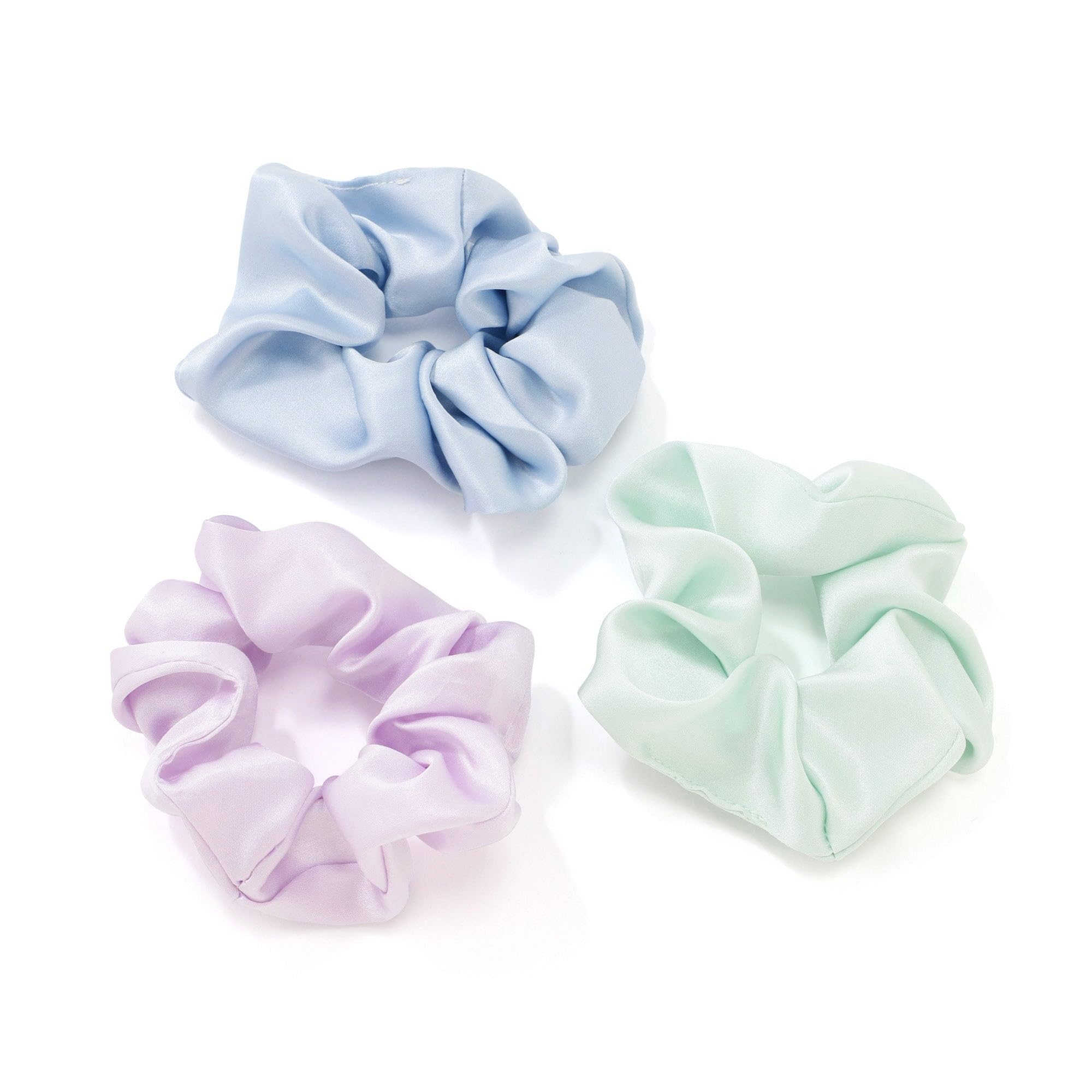 

Francfranc Шелковые резинки для волос Набор из 3 штук - [Все 3 цвета] Коллекция аксессуаров для волос фиолетовый