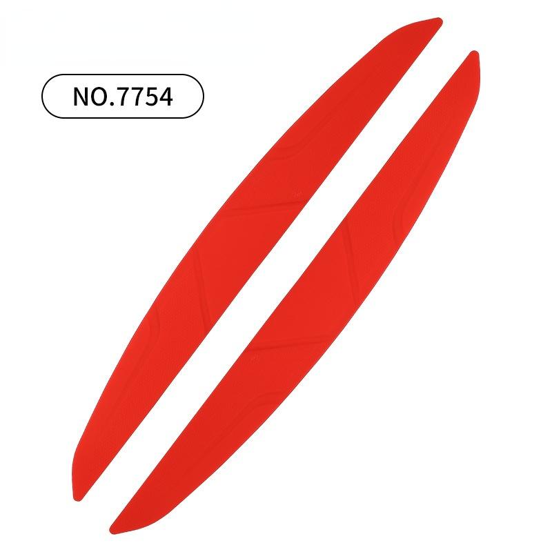 

Автомобильный бампер, полоса для предотвращения столкновений, колесо для бровей, силиконовый клей, наклейка, автозащита на бампер, украшение автомобиля 2PC For the bumper5