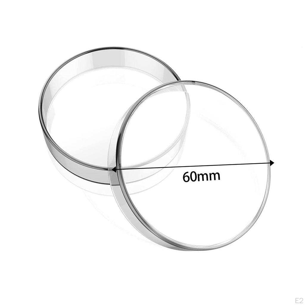 Glass Petri Dishes for Growing Needs