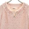 Unused Rene Made In Japan Five-quarter Sleeve Tweed Jacket 34 Pink Women Used