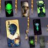 Alien Kawaii Art Case For Huawei Honor Magic5 Lite 50 70 X7 X8 X9 P20 P40 P30 Pro P Smart 2019 Nova 9 Cover