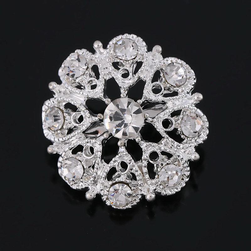 

Набор брошей со стразами в европейско-американском стиле: Булавки и аксессуары для корсажа из сплава