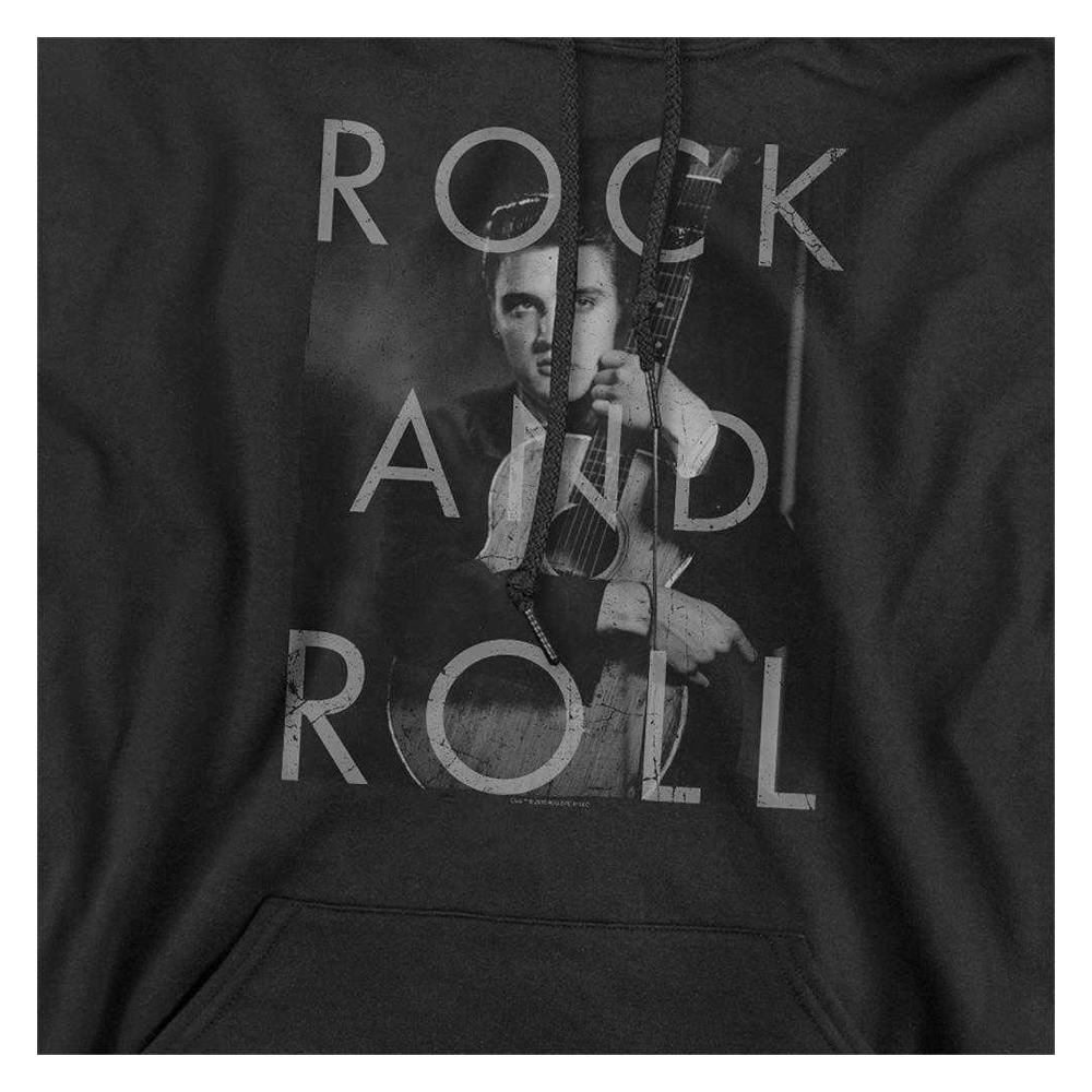 Elvis Presley Unisex Adult Rock And Roll Hoodie