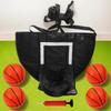 Multipurpose Trampoline Basketball Hoop Kit Foldable Portable Basketball Hoop Toys  Sport Games