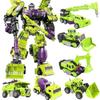 44cm JINJIANG 6 IN 1 Big Hook Transformation KO GT Devastator Action Figure Engineering Combiner Crane Gravity Figure Present Kid