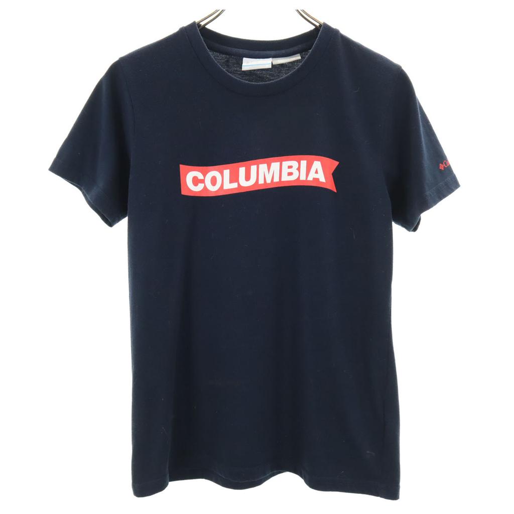 Columbia Short Sleeve T-shirt M Black Outdoors Women Used